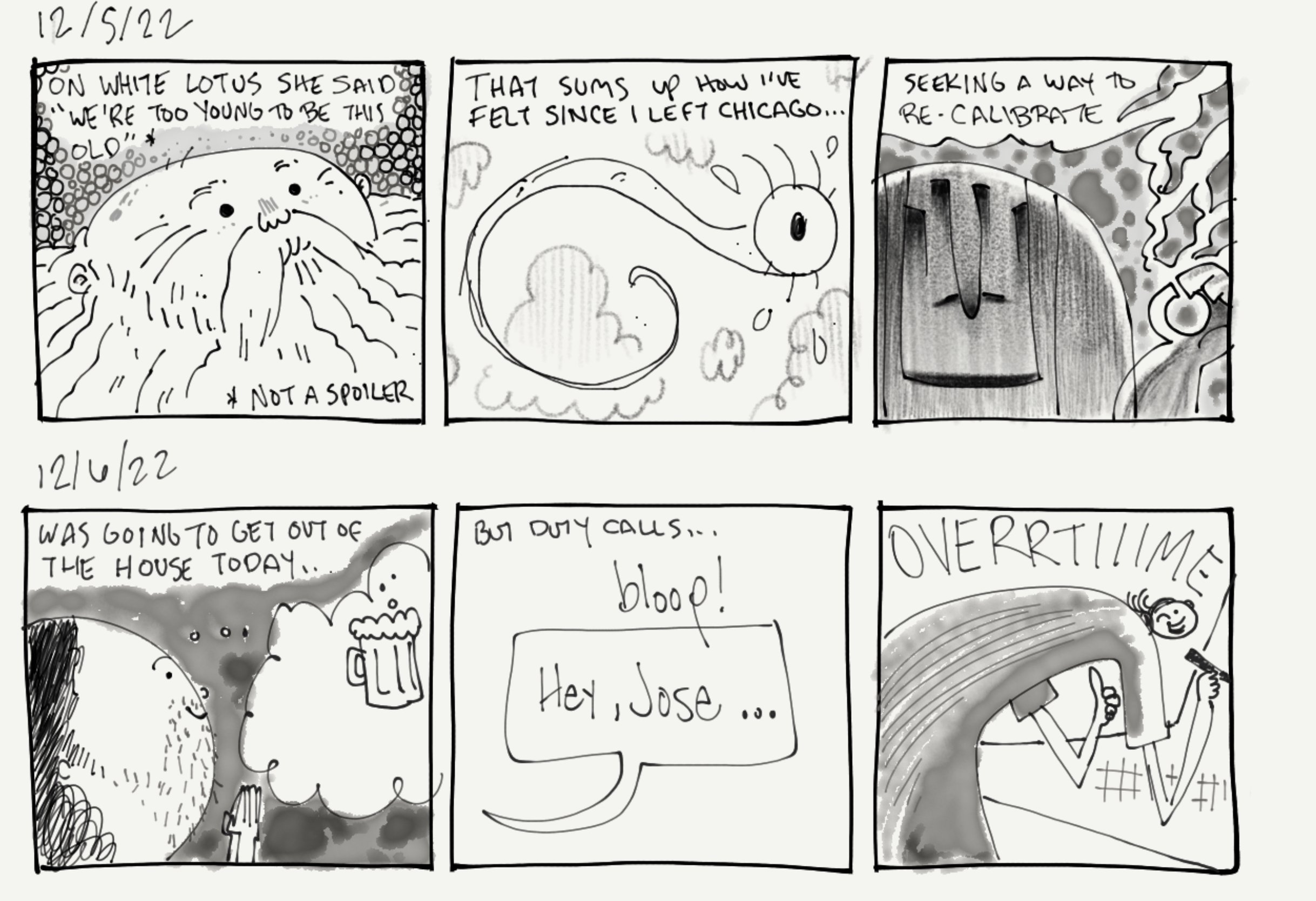 Daily Comix #1&2